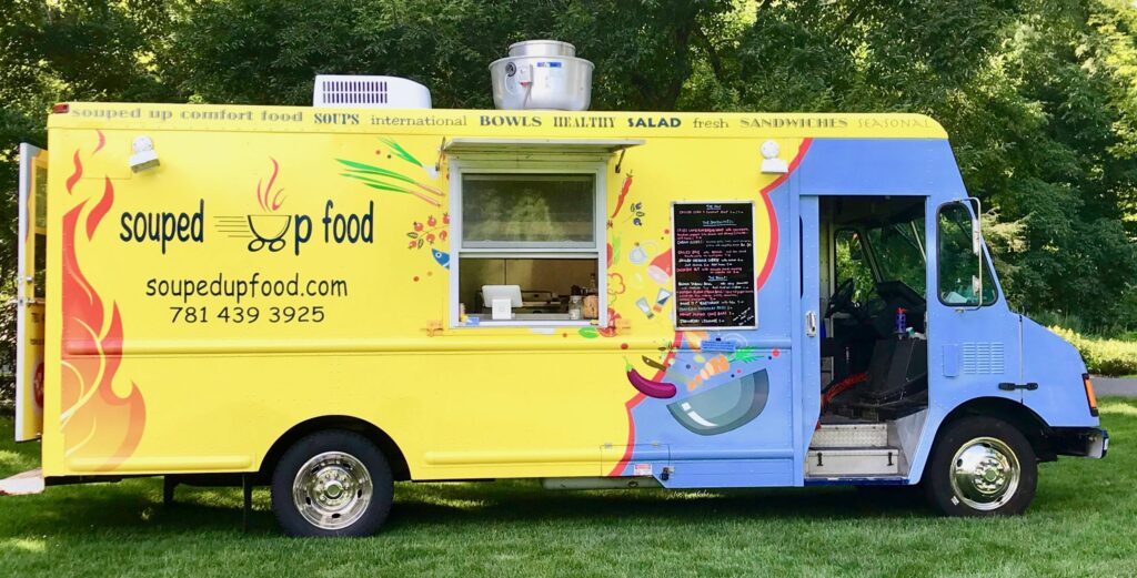Souped up food truck